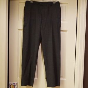 Men's Banana Republic Dark Gray Dress Pants